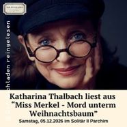 Katharina Thalbach liest: Miss Merkel Mord unter dem Weihnachtsbaum