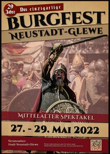 Plakat Burgfest 2022