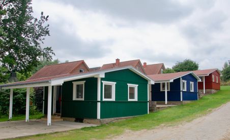 Bungalows auf dem Campingplatz Ostseequelle Bungalows auf dem Campingplatz Ostseequelle