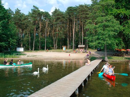 Campingplatz am Leppinsee Campingplatz am Leppinsee