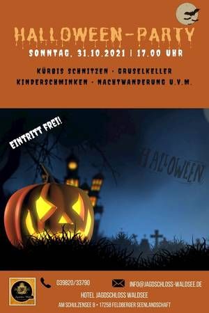 Halloween-Party Jagdschloss Waldsee Feldberger Seenlandschaft Halloween-Party Jagdschloss Waldsee Feldberger Seenlandschaft